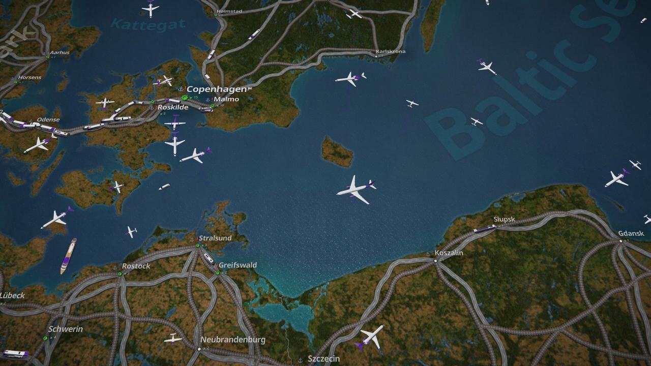 Wysoko oceniana strategia ekonomiczna o budowaniu imperium transportowego zyskała nieograniczone możliwości, źródło grafiki: Memel Games.