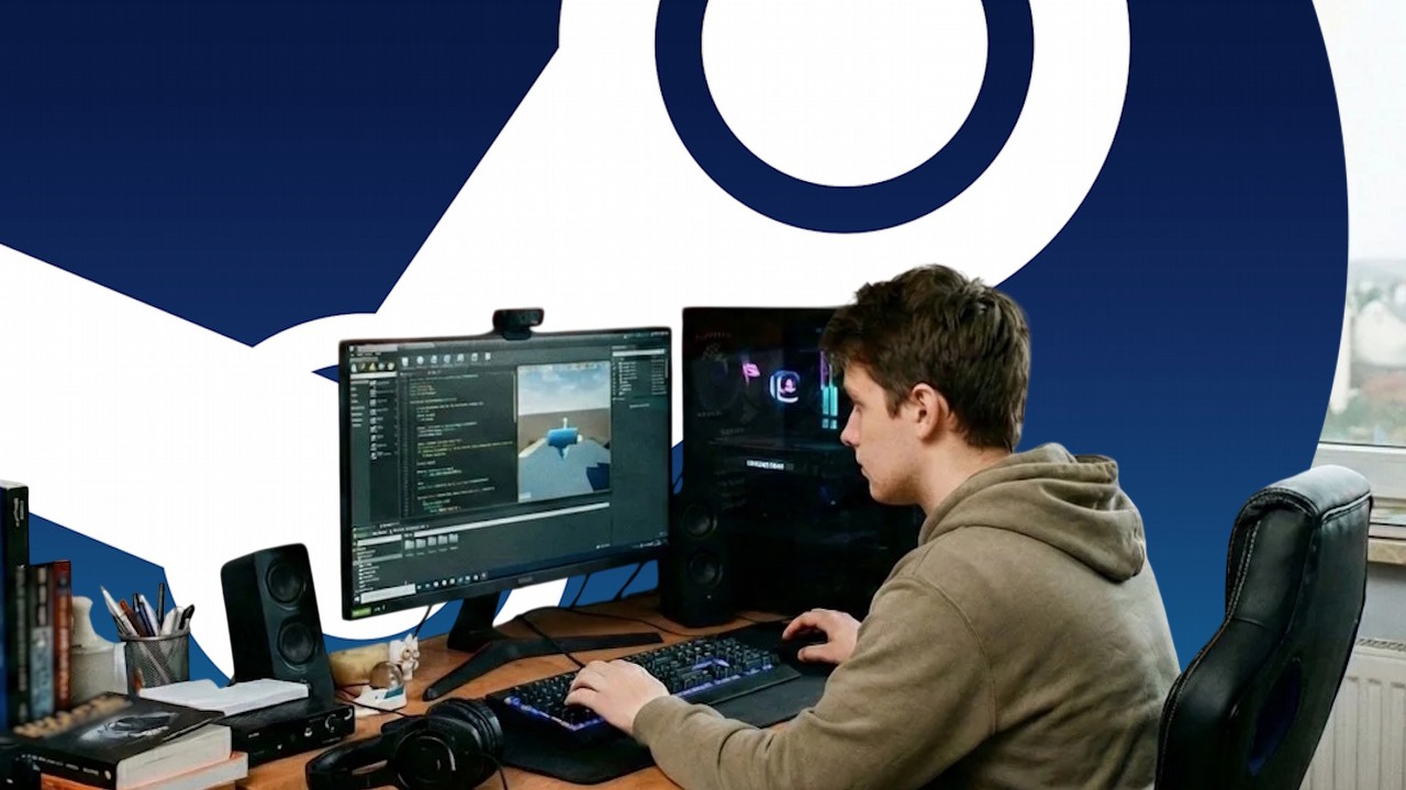 17-latek z Polski stworzył darmową grę, która nie daje chwili wytchnienia. Ma dalekosiężne plany, ale najpierw matura, źródło grafiki: Valve / Gemini.