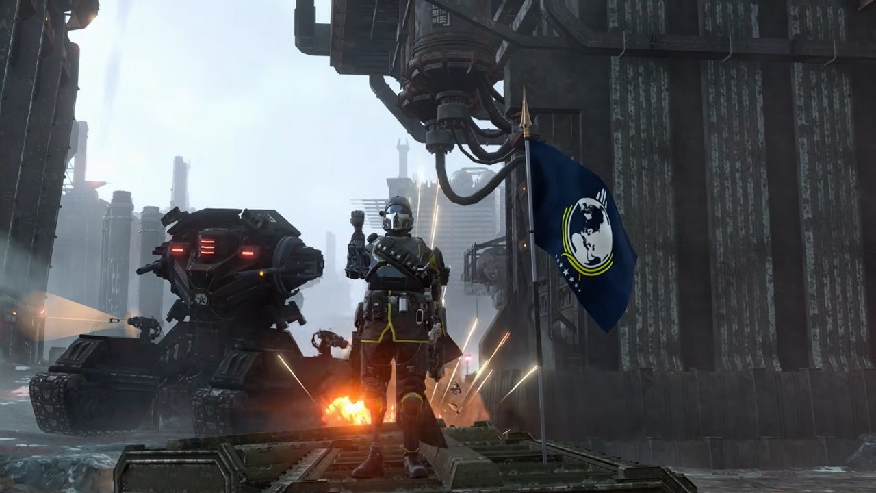 Twórcy Helldivers 2 w końcu ogłosili nadejście Cyborgów. Nowa podfrakcja ruszy do boju już jutro i szykuje ciężki sprzęt, źródło grafiki: Arrowhead Studios.