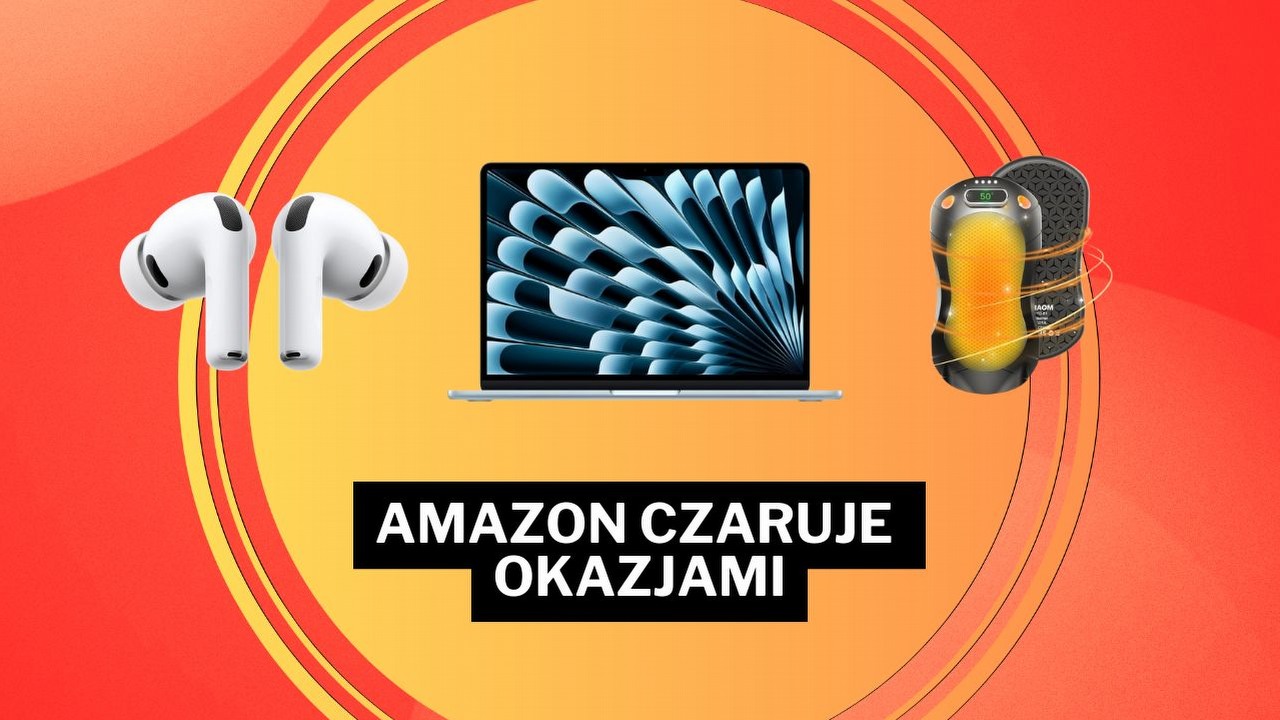 Amazon miażdży konkurencję. Flagowe AirPodsy, robot Xiaomi i MacBook w top ofertach lutego 2026.