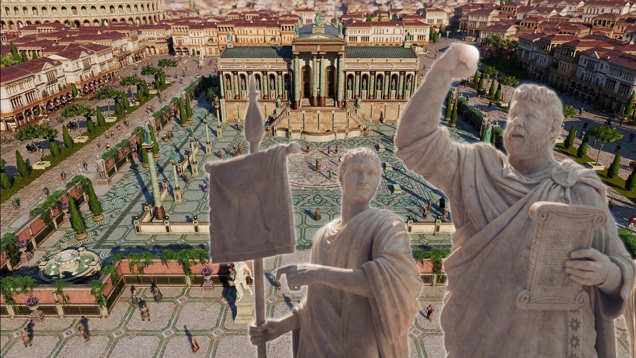 Złudny blask mozaik w Anno 117? Niektórzy fani przestrzegają Ubisoft Mainz, by nie szło drogą Cities: Skylines 2, źródło grafiki: Ubisoft.