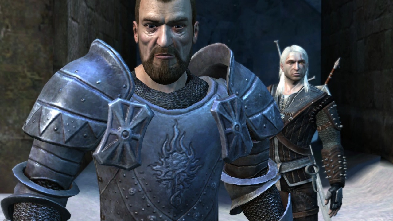 Miał pojawić się w finale Wiedźmina 1, ale gra uznała go za martwego. Jedna pomyłka dewelopera zmusiła zespół do przejścia całej gry od nowa, źródło grafiki: Grupa CD Projekt..