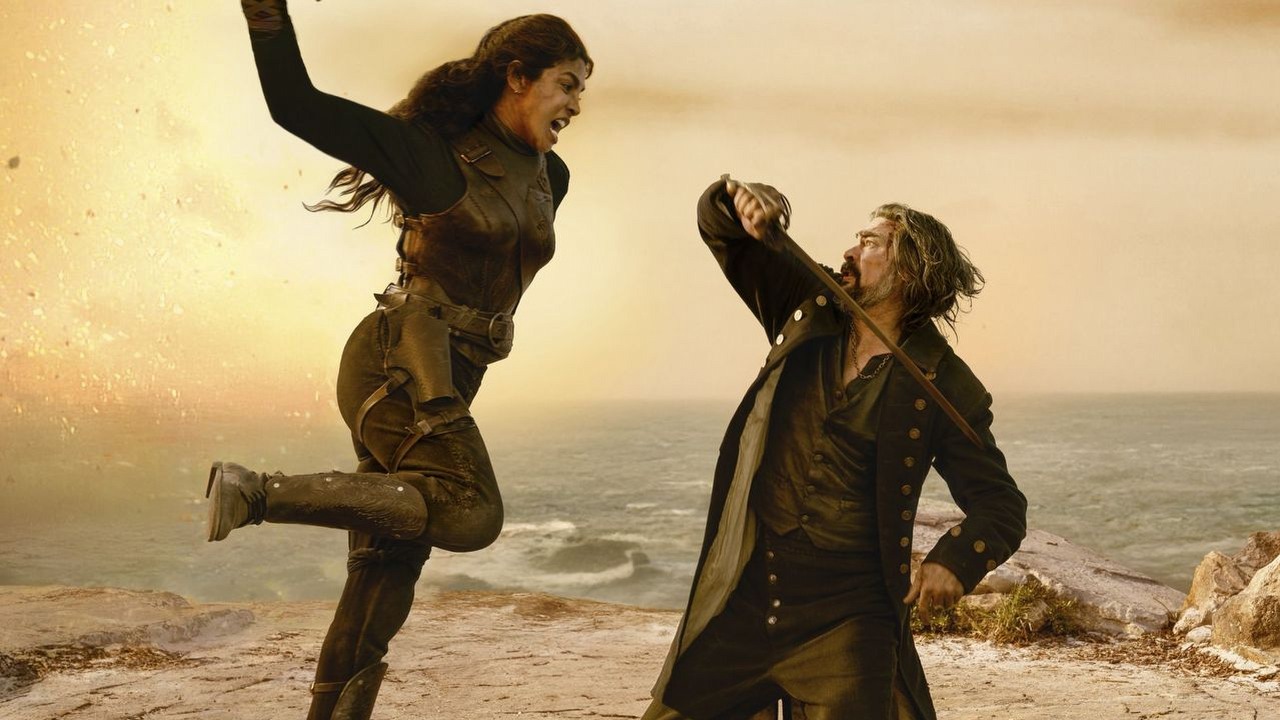 W tym tygodniu 2 premiery pełne akcji: „trzymający w napięciu” thriller o piratach z Karlem Urbanem na Prime Video i kontynuacja znakomitego sci-fi na Apple TV, źródło grafiki: Urwisko, Joe Russo, Prime Video, 2026.