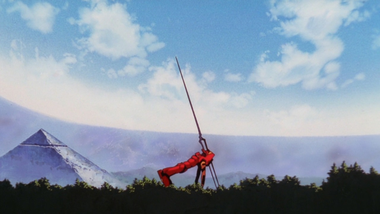 Kultowe science fiction wraca z nowym serialem z okazji 30. rocznicy. Za sterami wpływowej serii anime twórca NieR: Automata, źródło grafiki: The End of Evangelion, Hideaki Anno, Toei Company, 1997.