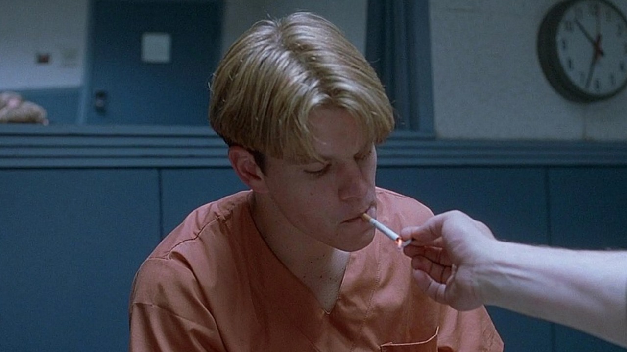 Za 4 dni Netflix usunie to 126-minutowe arcydzieło, które zapewniło Mattowi Damonowi pierwszego Oscara, źródło grafiki: Buntownik z wyboru, Gus Van Sant, Miramax Films, 1997.