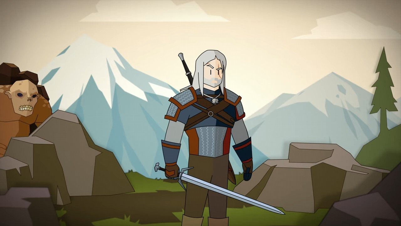 Nowa gra z uniwersum Wiedźmina kosztuje 24,99 zł i zbiera pozytywne oceny na Steam, źródło grafiki: Netial.