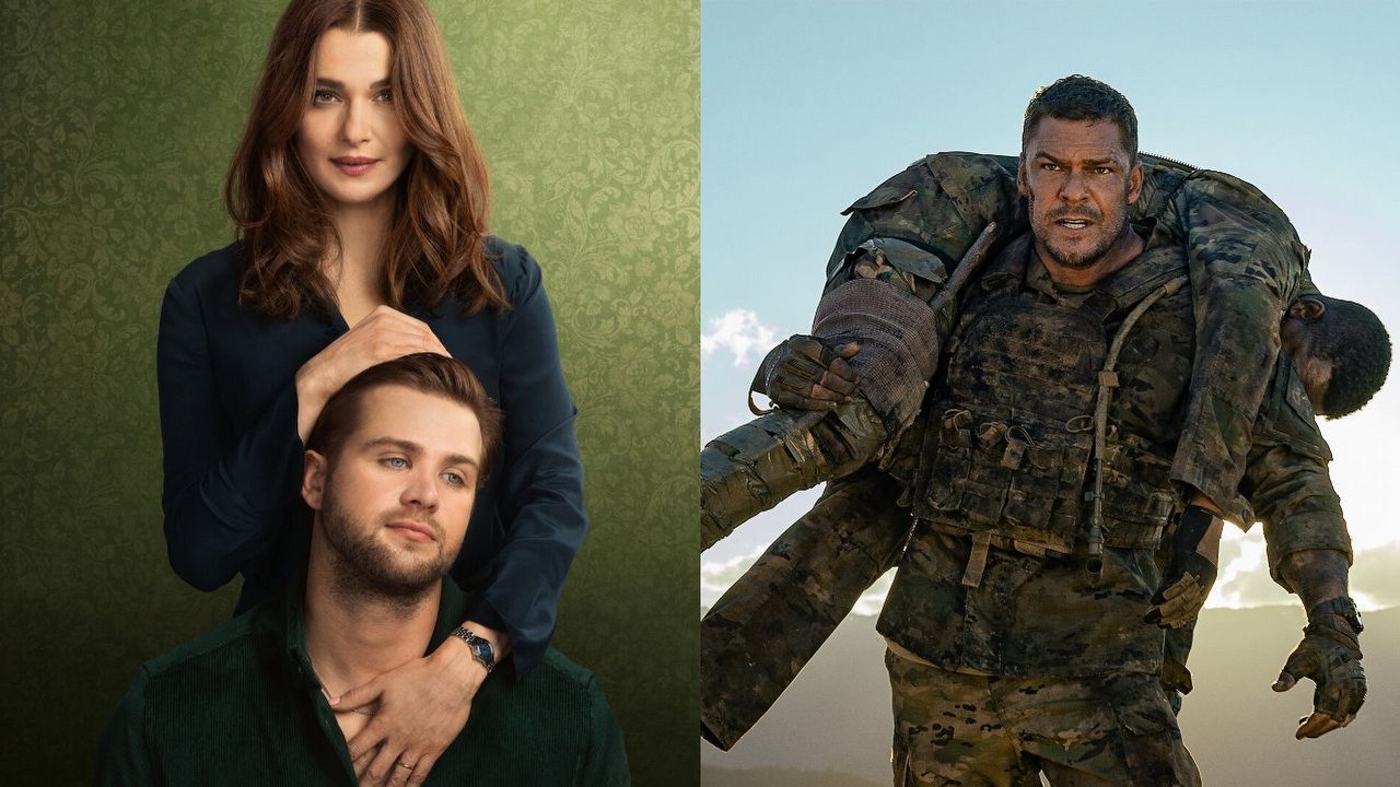 W tym tygodniu 2 największe premiery Netflixa to łączący akcję i sci-fi film z Alanem Ritchsonem oraz psychologiczny thriller z gwiazdą Mumii, źródło grafiki: Maszyna do zabijania, Patrick Hughes, Netflix, 2026 / Vladimir, Julia May Jonas, Netflix, 2026.