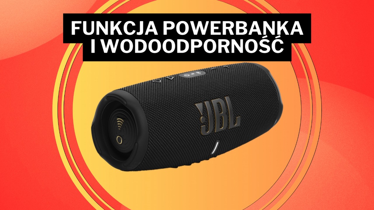 Potrwa jeszcze tylko 3 dni - promocja na 40-watowy głośnik JBL w Media Expert pozwala kupić „sprzęt kompletny” za niecałe 400 zł, źródło grafiki: JBL.