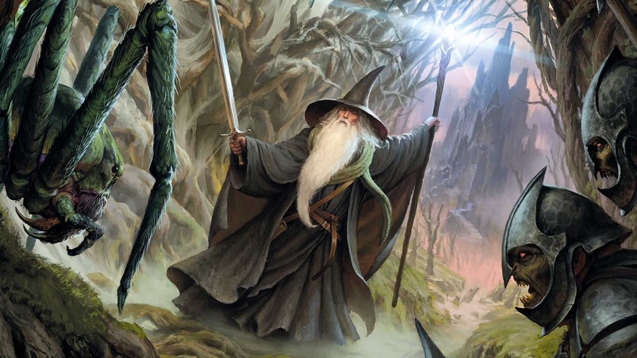 „Dlaczego nikt jeszcze nie stworzył takiej gry?”. Przeróbka RDR2 na Władcę Pierścieni RPG skłoniła Daniela Vavrę do ważnych pytań, źródło grafiki: The Lord of the Rings: Card Game / Fantasy Flight Games..