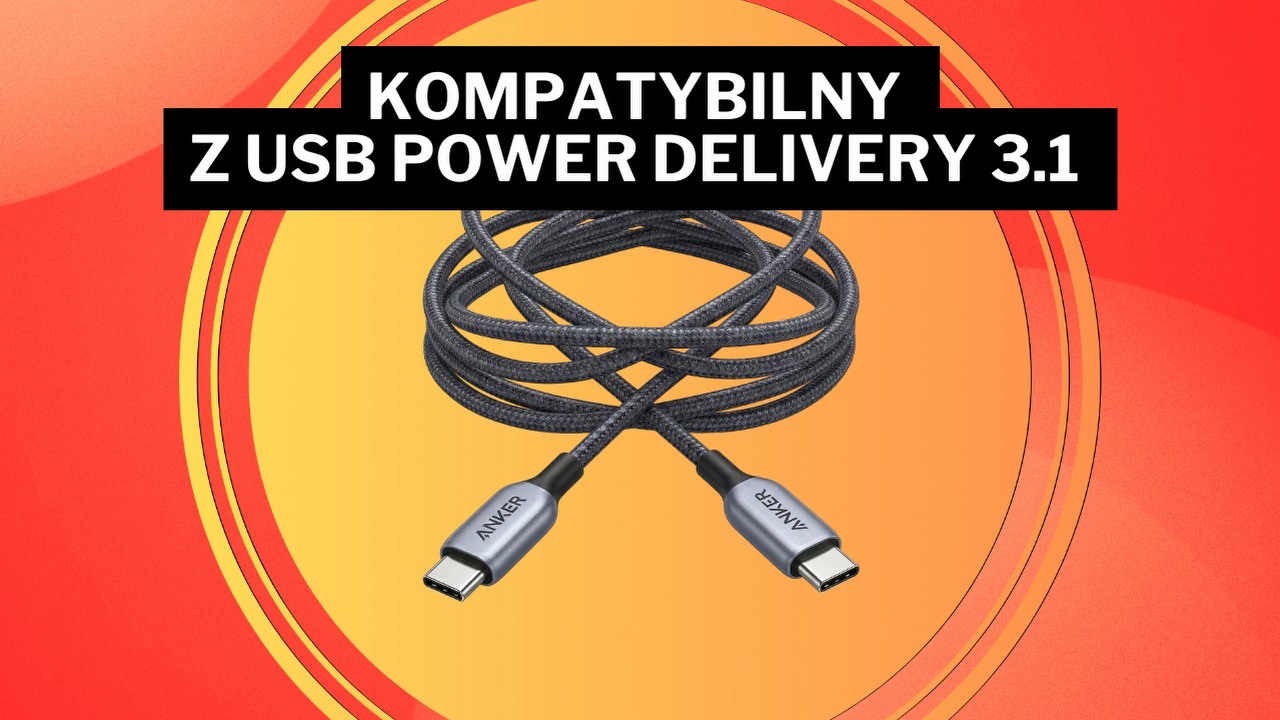 To może być promocja miesiąca! Kabel „najlepszy z najlepszych”, obsługujący moc do 140 W, teraz aż 70% taniej, źródło grafiki: Anker / Google Gemini.