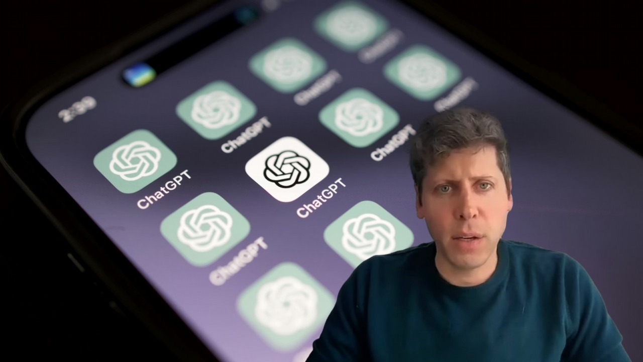 ChatGPT bije rekord deinstalacji o prawie 300%, gdy Sam Altman przeprasza za błędy przy ogłoszeniu współpracy z rządem, źródło grafiki: Solen Feyissa; Unsplash.com; 2024 / YouTube: TBPN; 2026.