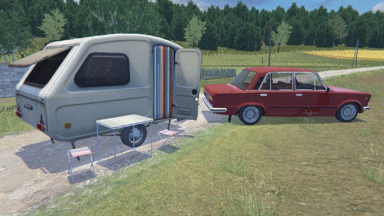 Symulator przetrwania w Polsce lat 90. pozwoli wszędzie poczuć się jak w domu. Klimat epoki dodatkowo zgęstnieje dzięki dodaniu kultowego makao do OHV, źródło grafiki: Przemysław Hadała.