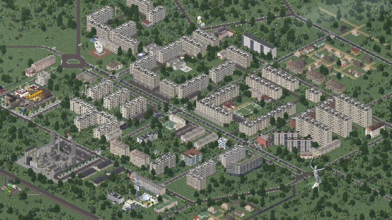 Użył niepozornej gry z 2019 roku, by stworzyć idealne miasto z bloku wschodniego. Gracze z rejonu są zachwyceni dbałością o detale, źródło grafiki: Kawit Kalash.