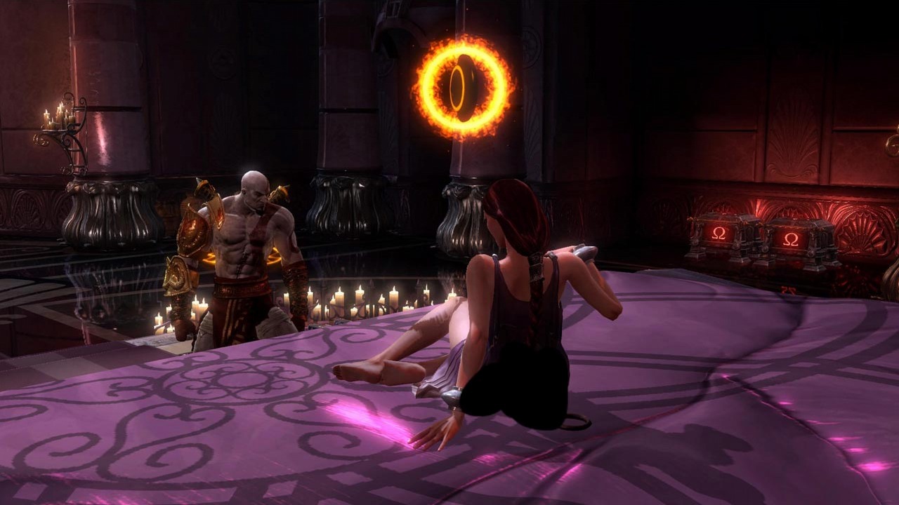 Była deweloperka God of War nie ma nic przeciwko „nieco niedorzecznym” minigrom erotycznym i zapewnia, że były one dumą ich twórczyń, źródło grafiki: Sony.