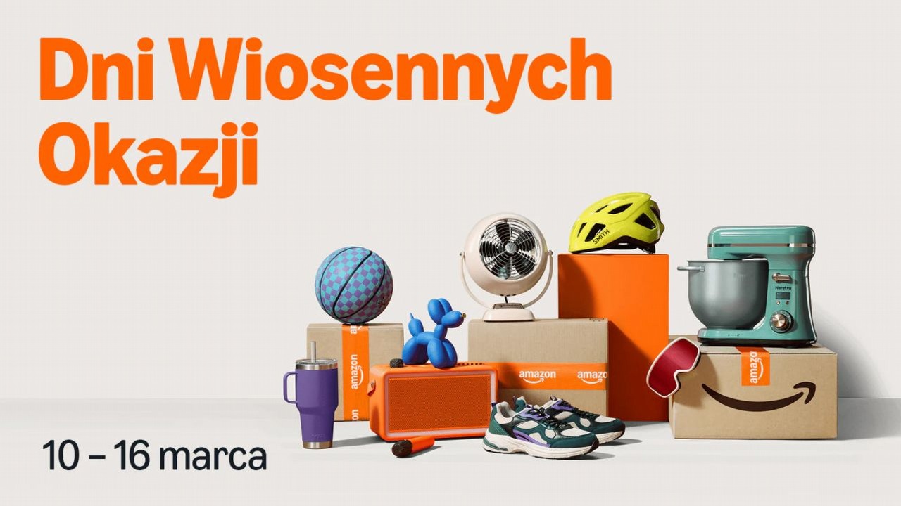 Amazon nokautuje cenami w Wiosennych Okazjach 2026! Oto najlepsze promocje do 70% na głośniki, odzież i smartfona, źródło grafiki: Amazon.pl.