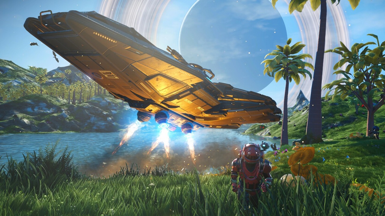 Twórcy gier mogą odetchnąć z ulgą. Nowa technologia Google to źródło wszystkiego, czego „nie mógłbyś sobie wyobrazić bez AI”, a nie alternatywa dla deweloperów, źródło grafiki: Hello Games.