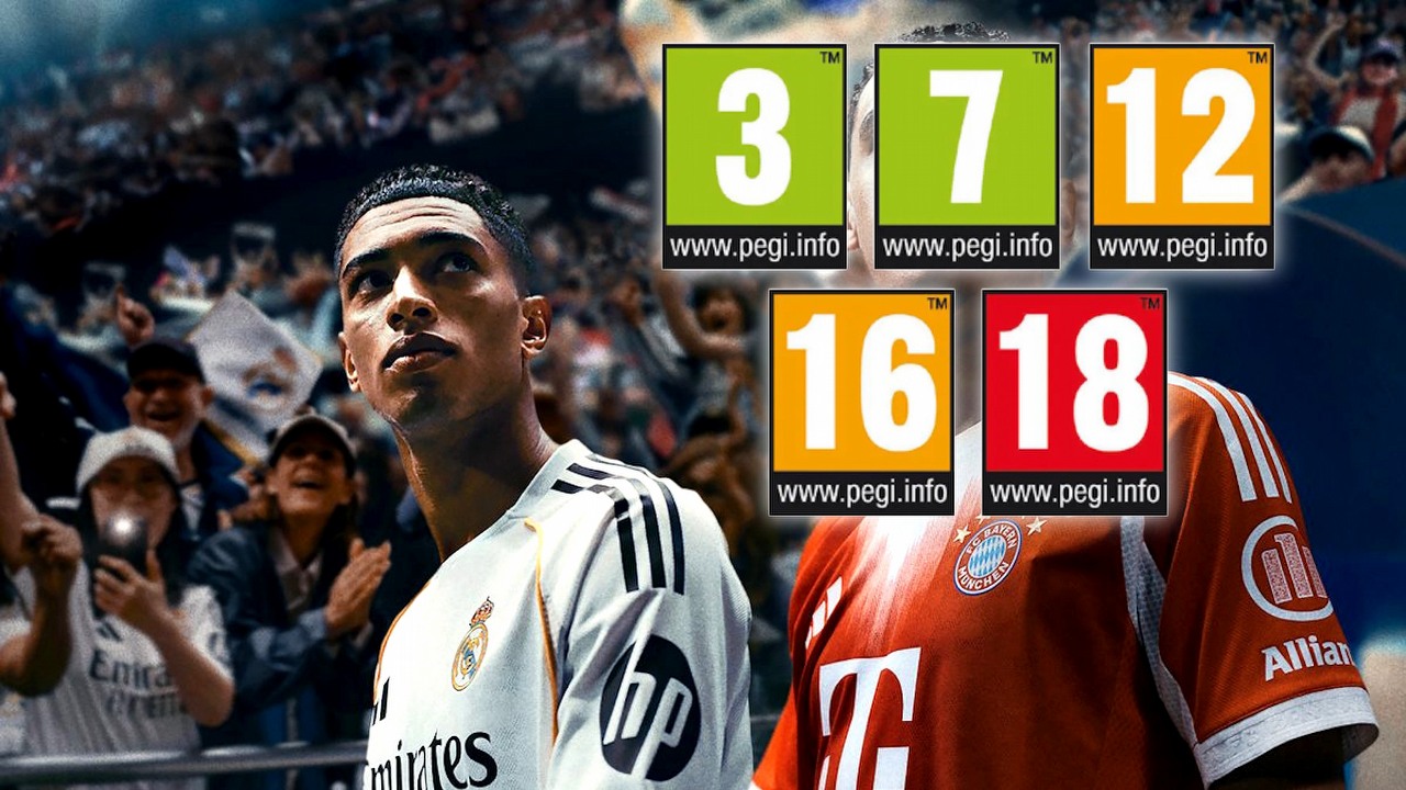 Koniec z PEGI 3 dla EA Sports FC? Organizacja wprowadza najważniejsze zmiany w swojej historii, źródło grafiki: EA / PEGI.