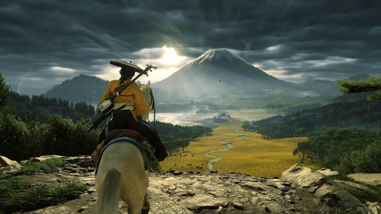 Twórcy Ghost of Yotei szczerze przyznali, że oszukali graczy. Piękny otwarty świat wcale nie jest tak ogromny, jak się wydaje, fani Ghost of Tsushima mogą być zaskoczeni, źródło grafiki: Sony Interactive Entertainment.