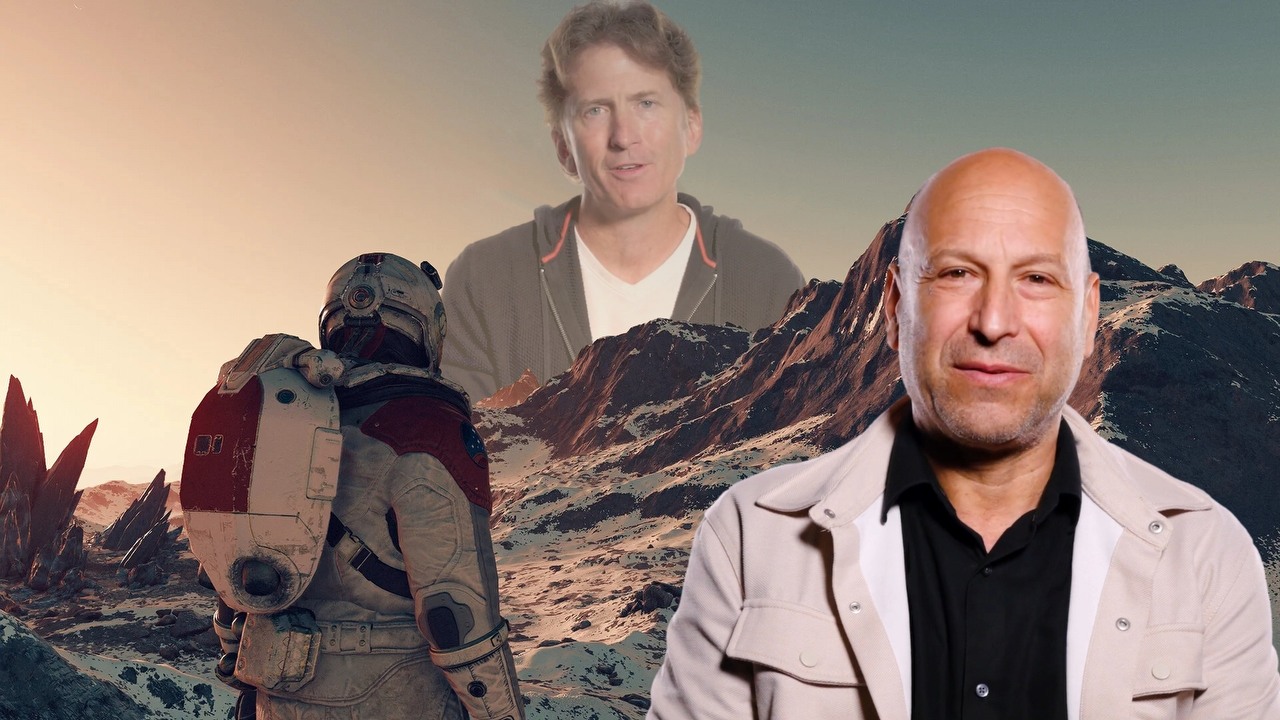 „Ludzie po prostu nie byli na to gotowi”. Legenda Baldur’s Gate, Fallouta i Dragon Age „nie ma wątpliwości”, że kosmiczne RPG Starfield w końcu „stanie się legendą”, źródło grafiki: Bethesda Softworks / YouTube, BAFTA.