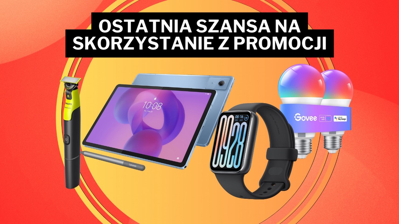 Został tylko 1 dzień na skorzystanie z obniżek do 68%! Epicka wyprzedaż Amazona na ostatniej prostej kusi opaską Xiaomi, słuchawkami Ankera i golarką Philipsa, źródło grafiki: Philips / Lenovo / Xiaomi / Govee.