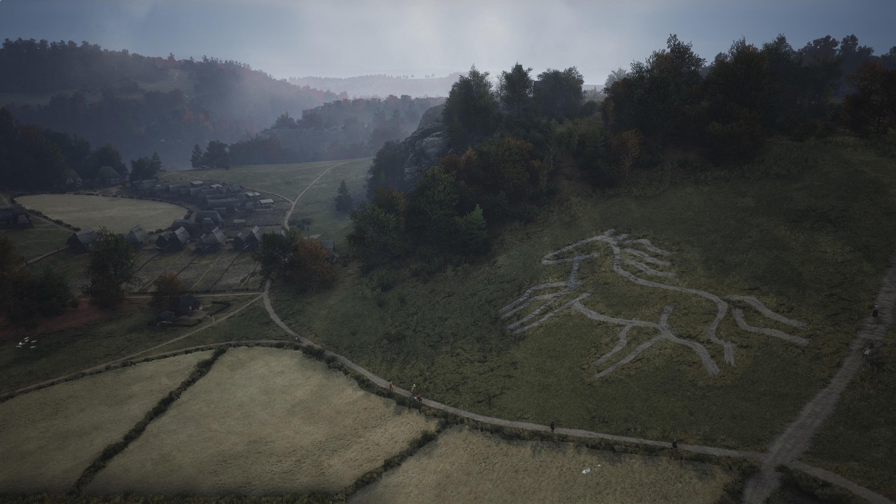 Twórca Manor Lords wrócił z urlopu i od razu rzucił bombę o profesjonalnych budowniczych, źródło grafiki: u/_AmeriBear_ / Reddit / Hooded Horse.