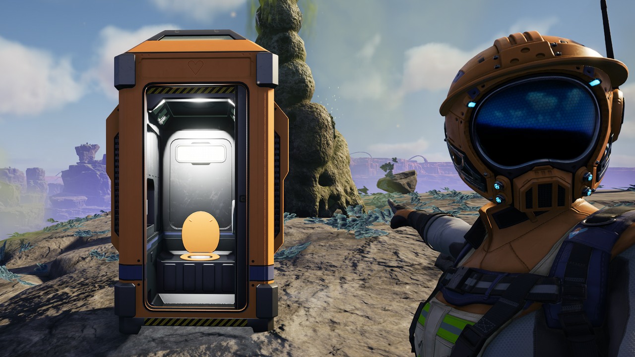 Wyśmienita gra u budowaniu przeżywa rewolucję, dodając coś, co jest nieodłącznym elementem niemal każdej innej produkcji. Satisfactory 1.2 to jednak dużo więcej, źródło grafiki: Coffee Stain Studios.