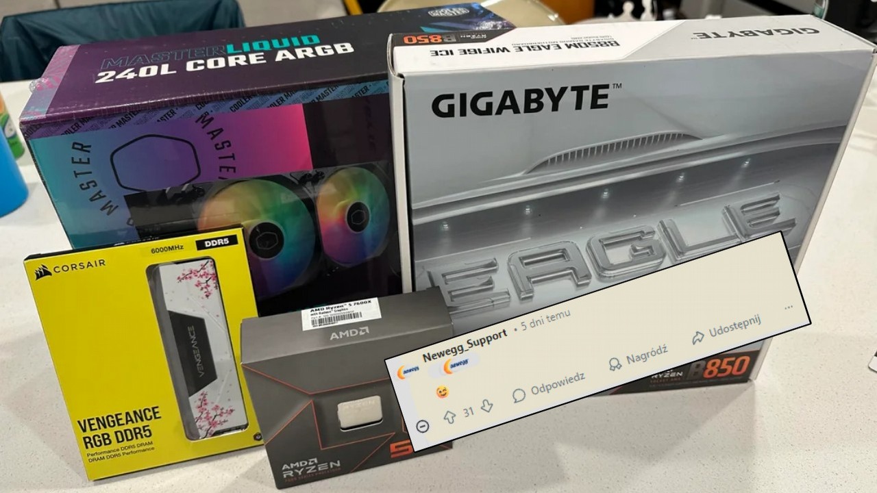 Gracz wykorzystał błąd w cenie sprzedawcy i zapłacił za 32 GB pamięci RAM mniej niż 400 złotych. Sklep odpowiedział emoji, źródło grafiki: Reddit.