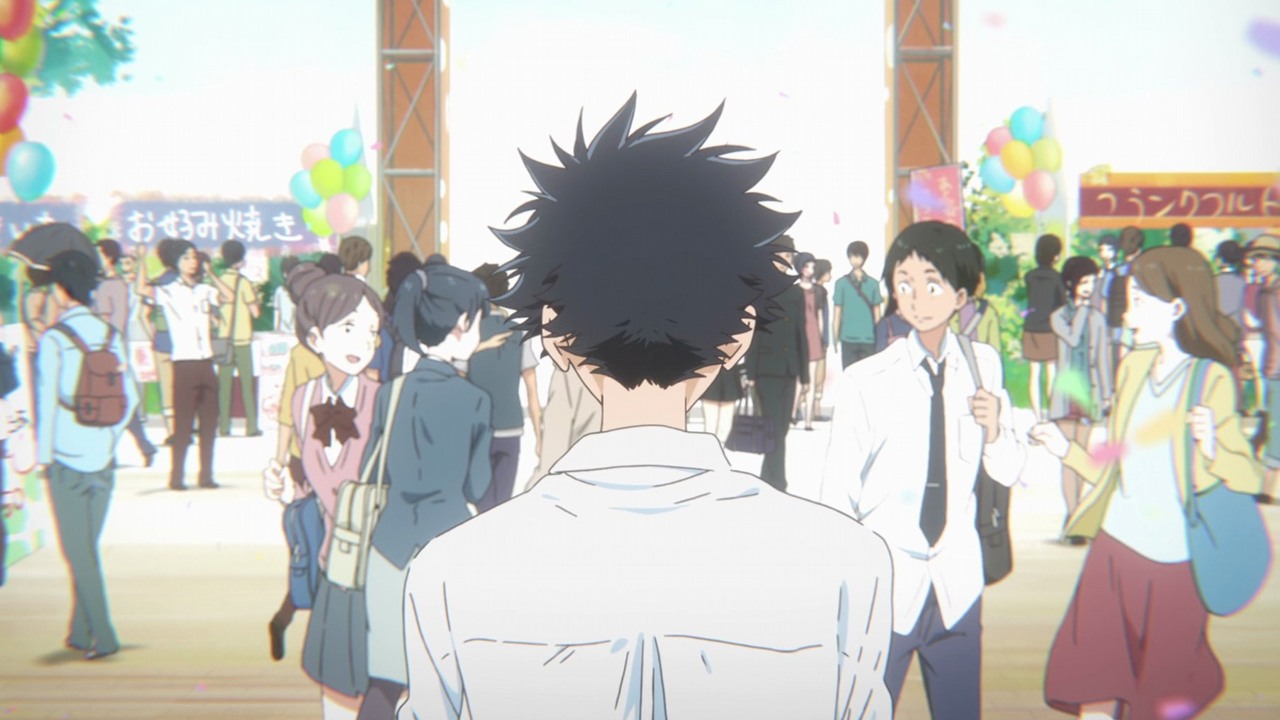 Crunchyroll z mocną nowością. To poruszające arcydzieło anime z 95% na Rotten Tomatoes, źródło grafiki: A Silent Voice, Naoko Yamada, Kyoto Animation, 2016.
