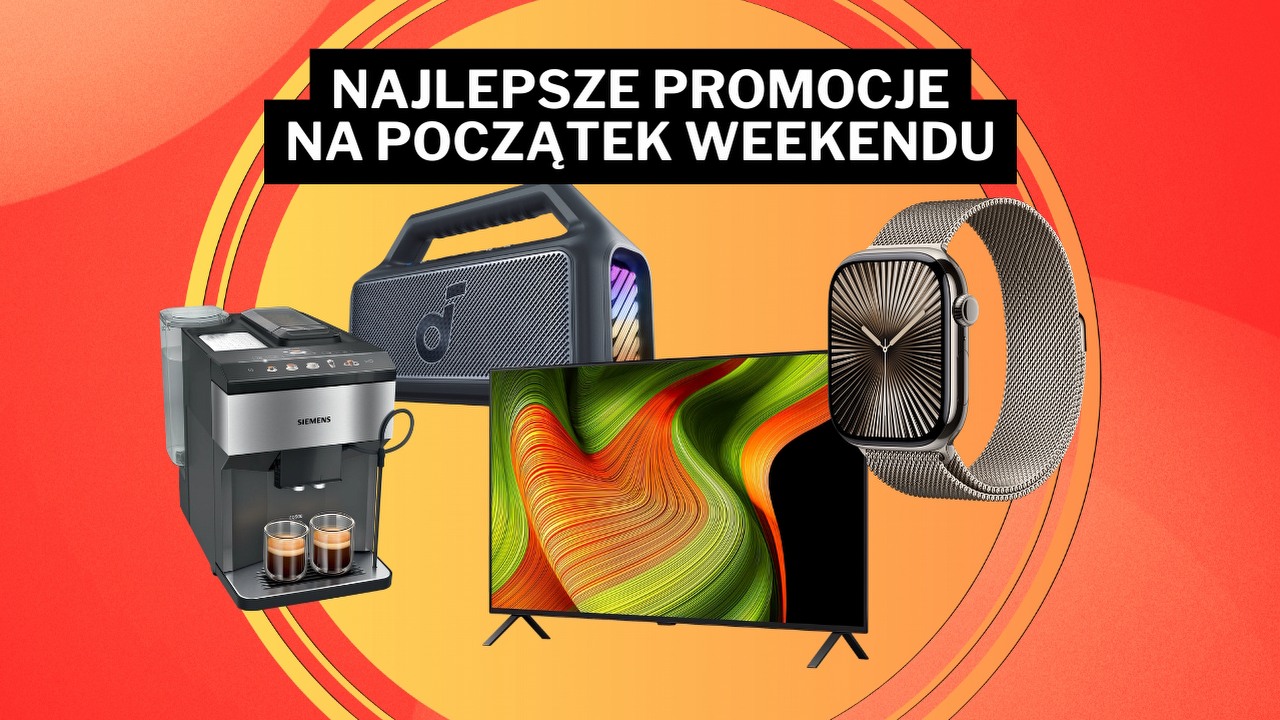Obniżki do 1500 zł w Media Expert! W ofercie wydajny MacBook Air od Apple'a i 48-calowy telewizor LG OLED, źródło grafiki: Siemens / LG / Anker / Apple.