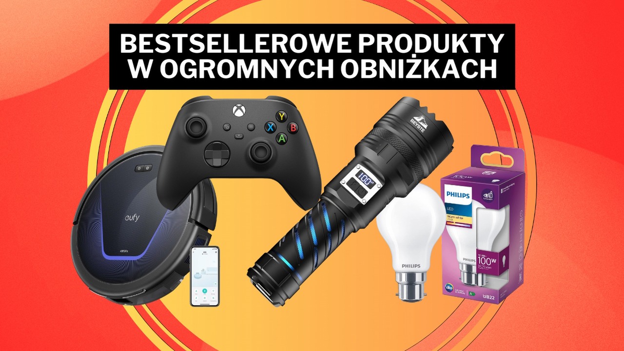 Amazon robi czystkę magazynów! Najlepsze promocje do 59% - aż trudno uwierzyć, ile teraz kosztują te produkty, źródło grafiki: Anker / Microsoft / Beyste / Philips.