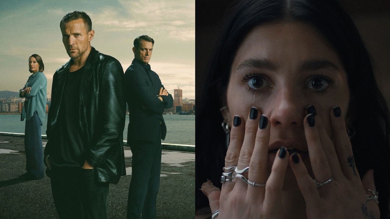 2 mocne nowości na Netflix w tym tygodniu: premiera nowego serialu twórców Stranger Things i debiut 9-odcinkowego, wciągającego thrillera kryminalnego, źródło grafiki: Something Very Bad Is Going to Happen, Haley Z. Boston, Netflix, 2026 / Harry Hole, Řystein Karlsen, Netflix, 2026.