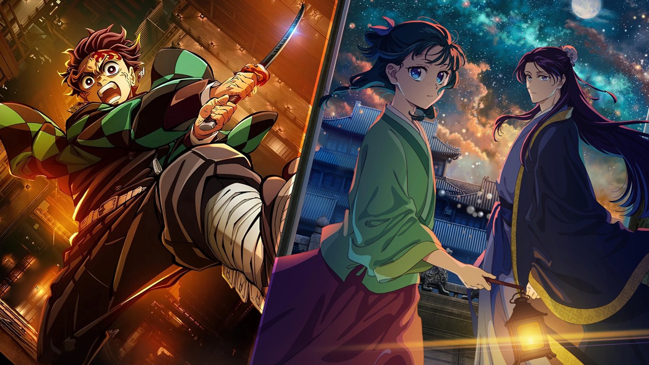 Ten rok w Anime Trending Awards 2026 należał do niespodziewanego zwycięzcy. The Apothecary Diaries i Demon Slayer nie dały rady, źródło grafiki: Demon Slayer: Infinity Castle, Haruo Sotozaki, Ufotable, 2025 / The Apothecary Diaries, Norihiro Naganuma, Toho Animation Studio i OLM, 2023.