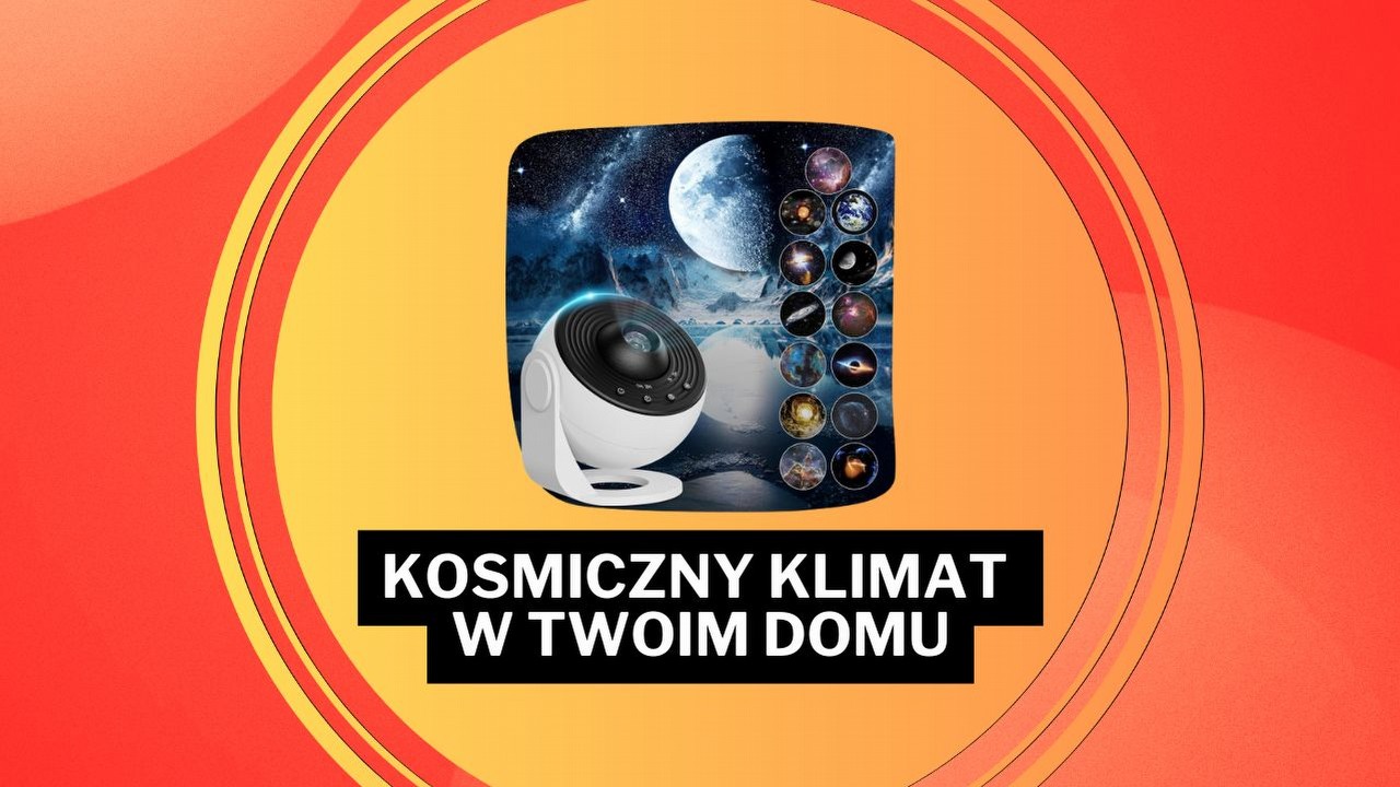 „Gwiaździste niebo” za niecałe 82 zł na Amazonie! Ten projektor sprawi, że poczujesz się jak w planetarium.