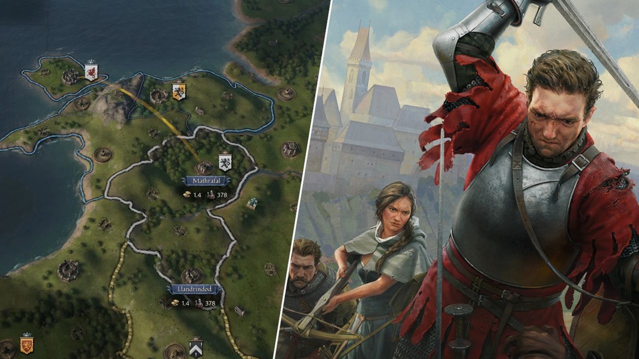 600 lat za wcześnie? Bohater Kingdom Come pojawił się w otwartej becie Crusader Kings 3, źródło grafiki: Paradox Interactive / Warhorse Studios.