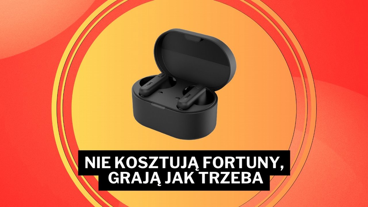 „Jak za taką cenę to bije JBL-a trochę na głowę”. Słuchawki dokonałowe Philipsa w cenie dwóch obiadów w sklepie Media Expert.