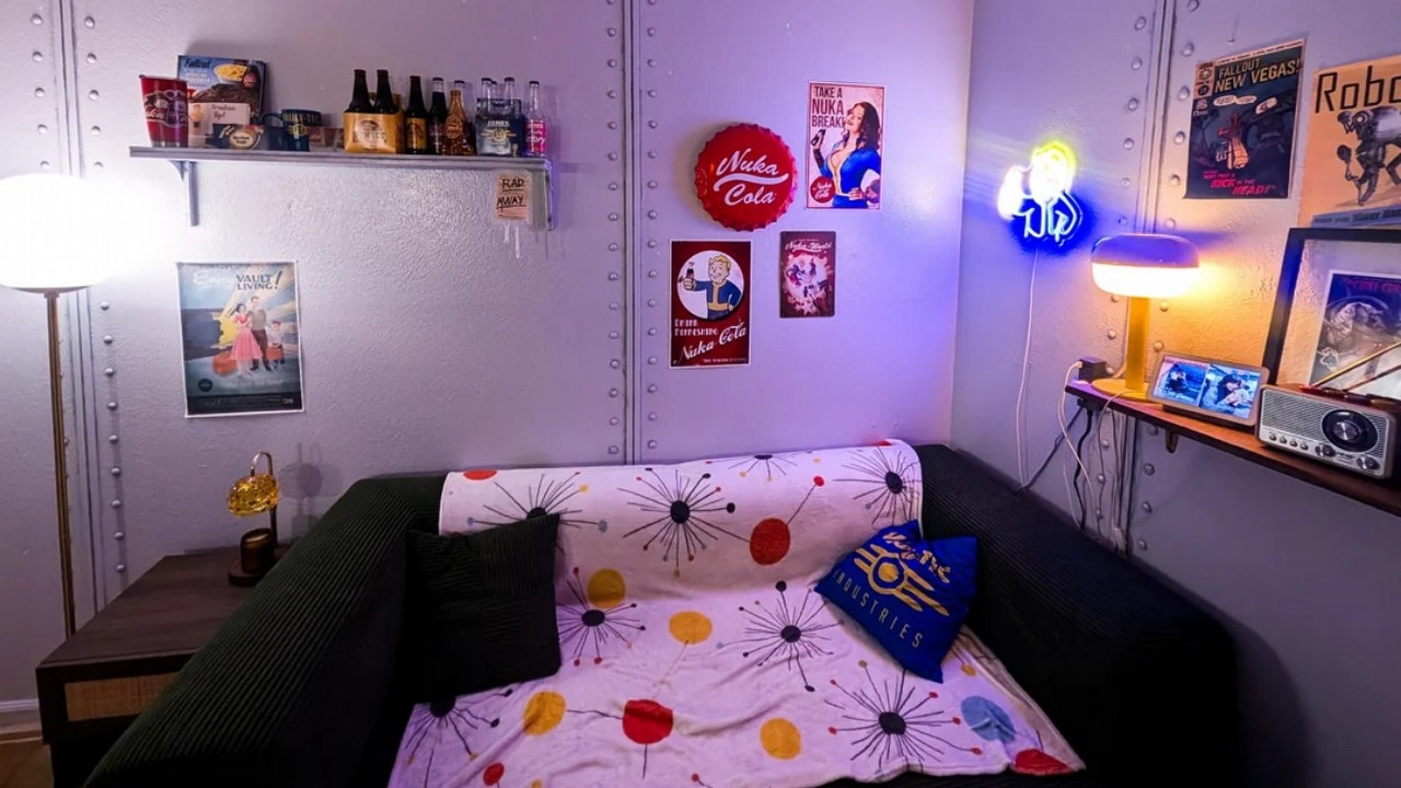 Graczka zamienia swój pokój w schron z gry Fallout - i nawet scenograf serialu jest pod wrażeniem, źródło grafiki: REddit.