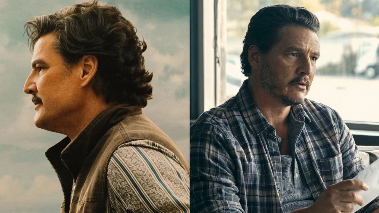 W ten weekend obejrzysz aż 2 filmy z Pedrem Pascalem: thriller akcji i sensacyjny horror wjeżdżają na SkyShowtime jednego dnia. Prime Video ma coś dla fanów Dwayne’a Johnsona, źródło grafiki: Freaky Tales, Ryan Fleck, Anna Boden, Lionsgate 2025 / Eddington, Ari Aster, A24, 2025.