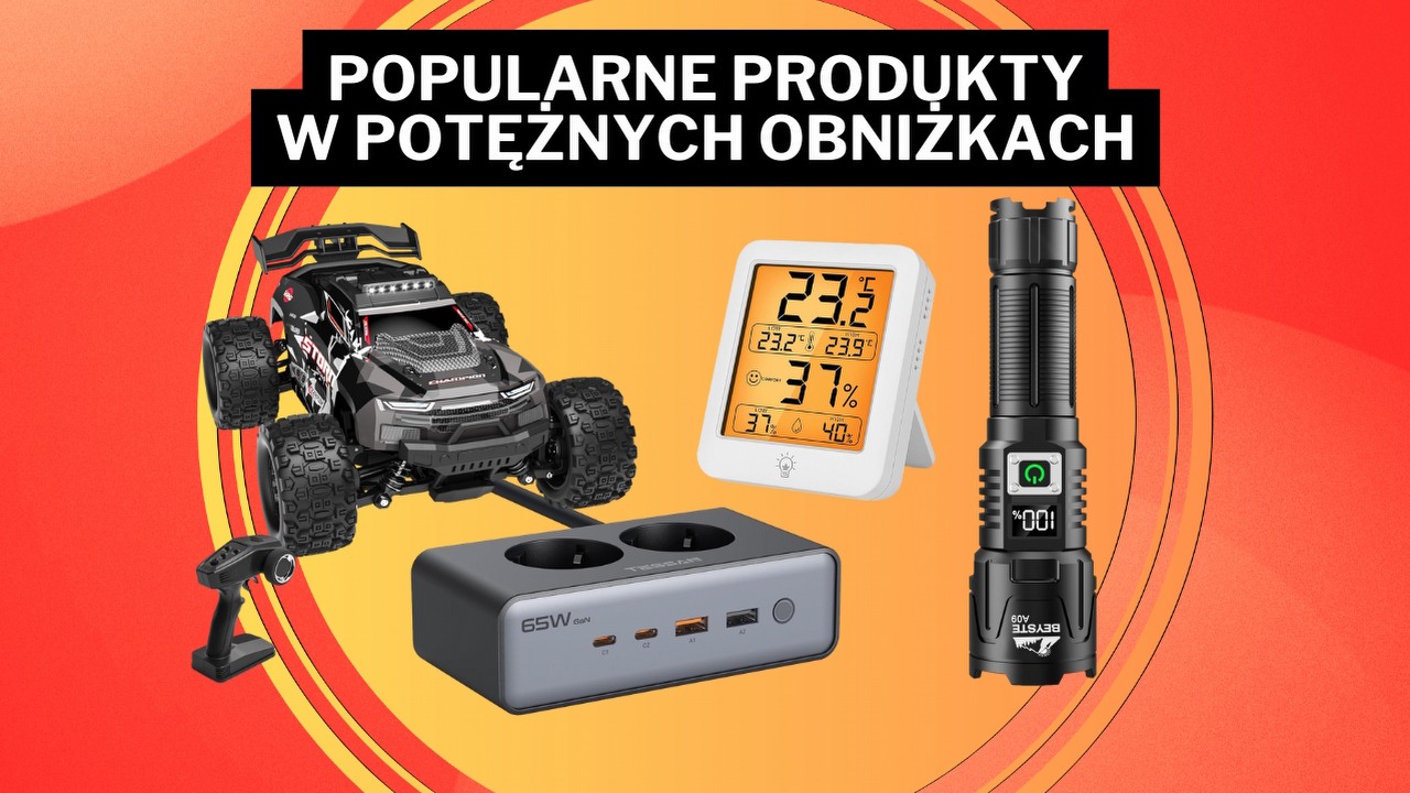 Najlepsze promocje kwietnia na Amazonie! Rabaty do 66% i latarka, która może oświetlić Księżyc, źródło grafiki: Beyste / Tessan / Totut / snookids.