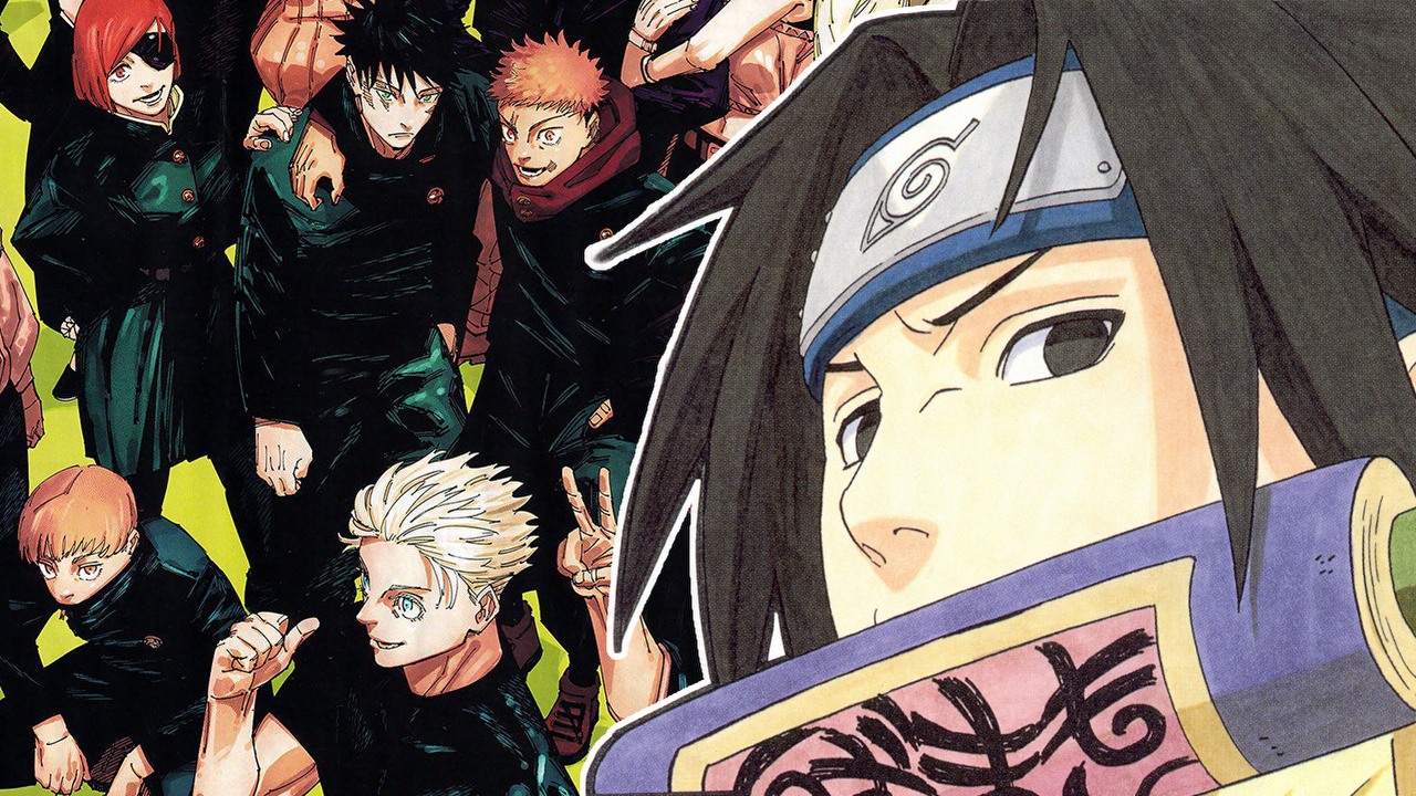 Nadejdzie „nic innego jak katastrofa”, jeśli nastąpi przesyt Shonen Jumpa. Słynny mangaka ostrzega przed zagrożeniem w branży, źródło grafiki: Jujutsu Kaisen, Gege Akutami, Shueisha, 2018 / Naruto, Masashi Kishimoto, Shueisha, 1999.