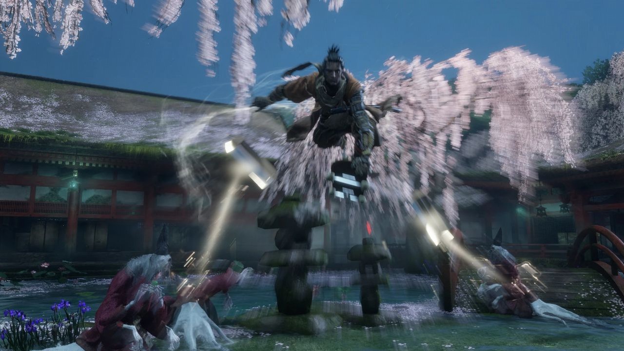 Zmienili Sekiro w Tony Hawk's Pro Skater. Ta gra chyba nigdy nie wyglądała tak absurdalnie, źródło grafiki: Ionian-MikiriyAKATotallyNotShinobi.