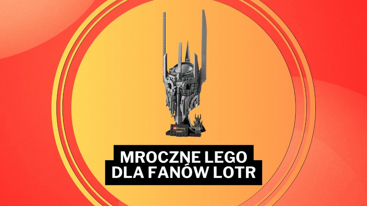 „Uderzający i pięknie szczegółowy” hełm Saurona z LEGO to triumf brutalizmu, który może kusić fanów LOTR, źródło grafiki: LEGO.