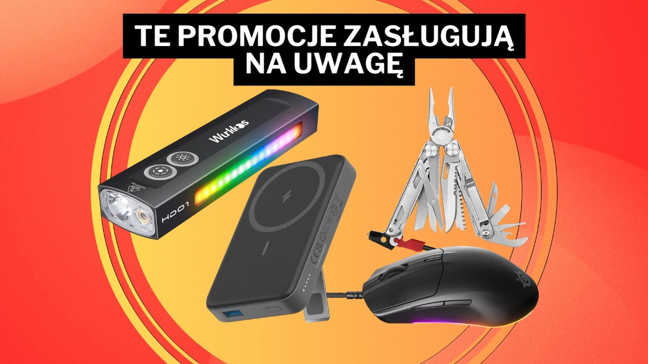 Amazon obniża ceny jak szalony - do 57% taniej na popularne produkty. Wśród nich powerbank Ankera i latarka Wurkkos, źródło grafiki: Wurkkos / Anker / SteelSeries / BIBURY.
