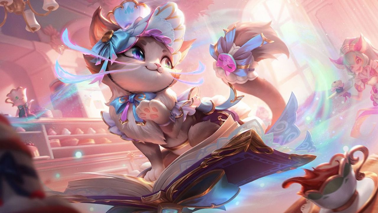 Tym czempionem z LoL-a może grać nawet pies. Streamerka pokazała jak jej pupil steruje skillami Yuumi, źródło grafiki: Riot Games.