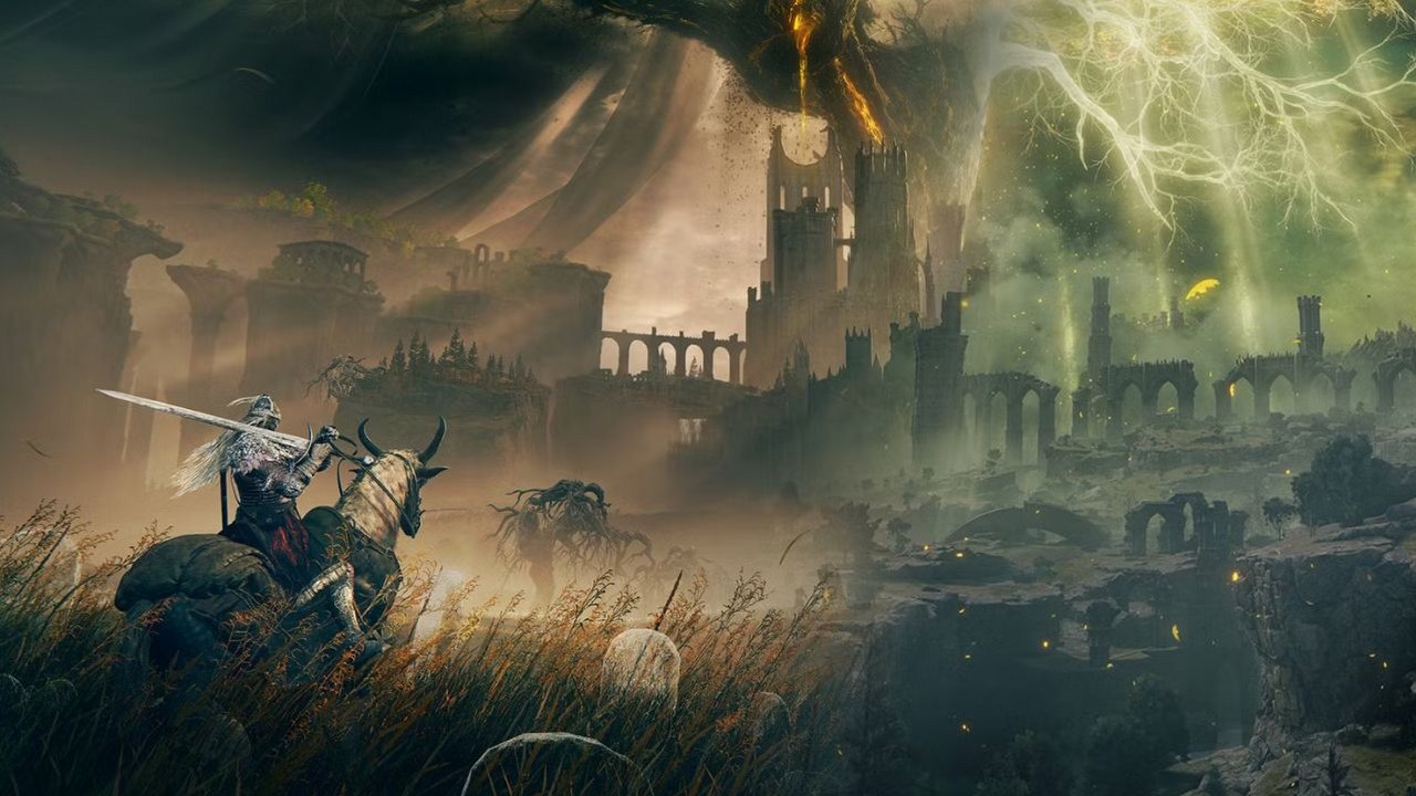 Gracz Elden Ringa stworzył przepiękną i dokładną mapę całego świata gry, która jest nie większa niż podstawka pod kubek, źródło grafiki: FromSoftware.