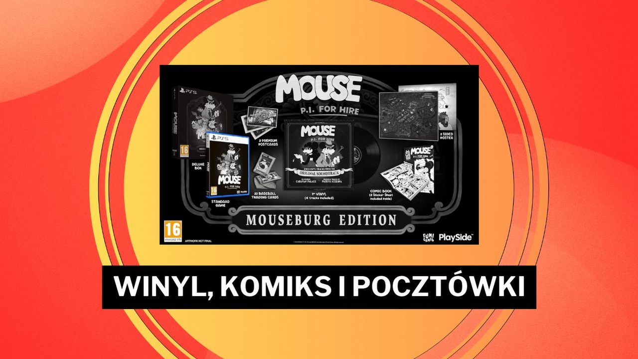 Kolekcjonerka MOUSE: P.I. For Hire na PS5 za nieco ponad 200 zł? Ta oferta brzmi bajecznie, ale jest jeden szkopuł.