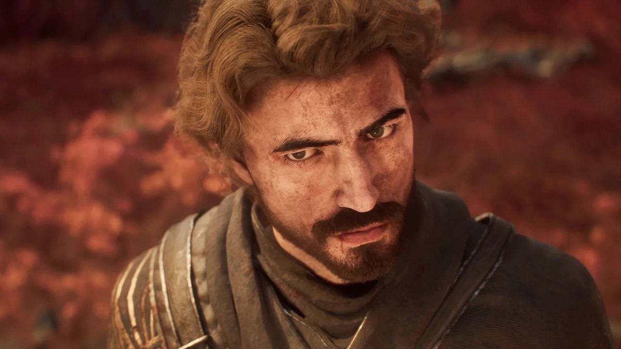 Charlie Cox też zwrócił uwagę na łudzące podobieństwo Gustave'a do innego aktora. W razie ekranizacji ma już swojego kandydata, źródło grafiki: Sandfall Interactive.