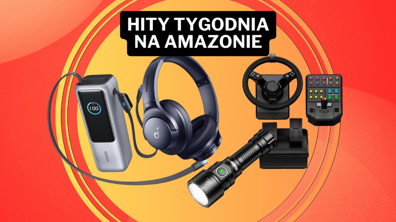 Amazon ścina ceny do gołej ziemi! Nawet do -55% na bestsellerowe produkty. Wśród nich najlepszy powerbank, jaki kiedykolwiek miałem, źródło grafiki: Anker / Workpro / Logitech.