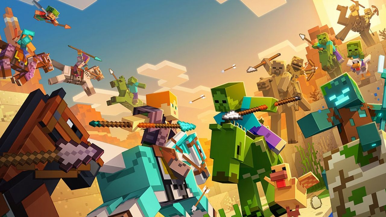 Gracz zmienił nawigację w swoim samochodzie w mapę rodem z Minecrafta. „Moja jazda nigdy nie będzie taka sama”, źródło grafiki: Mojang Studios.