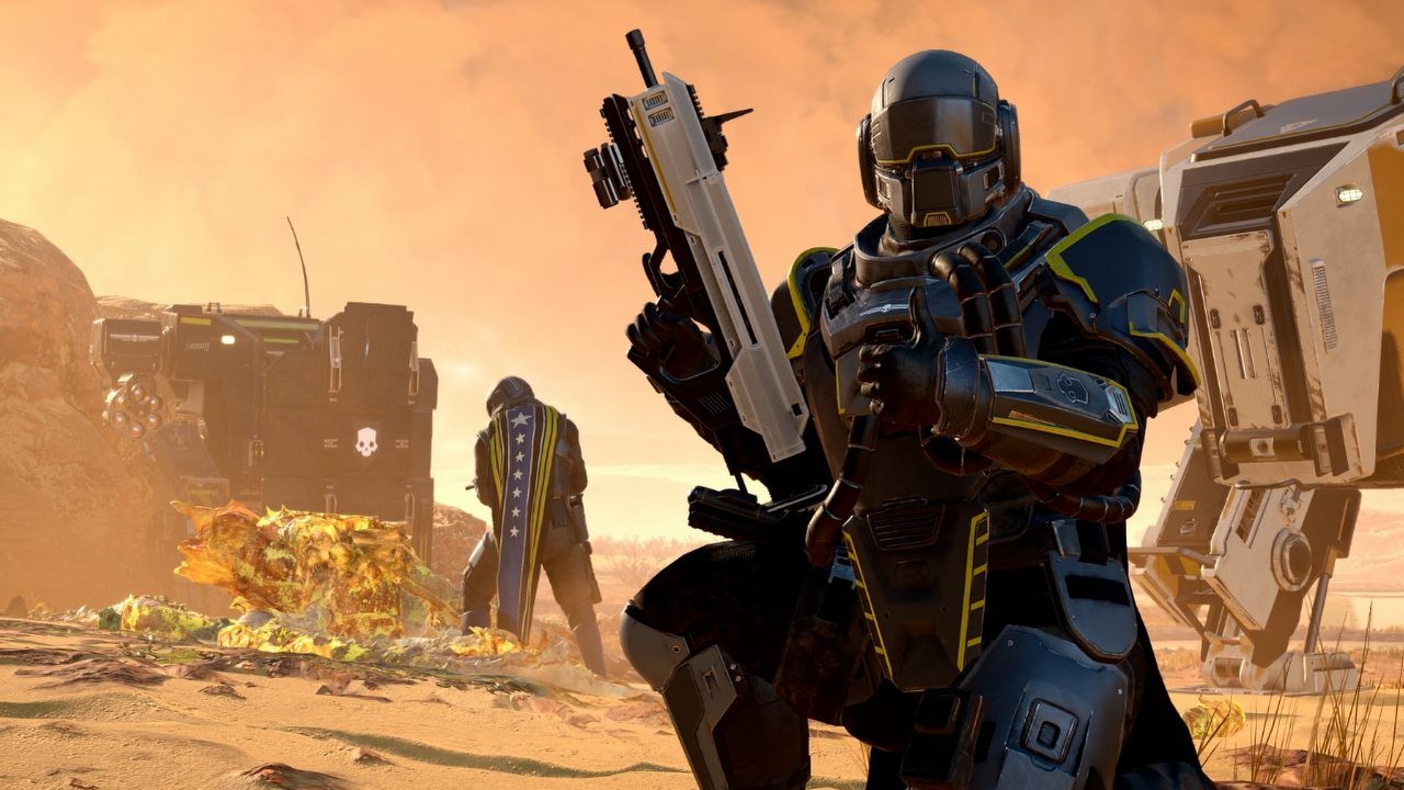 Koniec zarabiania na walce innych graczy. Twórcy Helldivers 2 nie będą nagradzać helldiverów, którzy nie przyłożyli się do rozkazów, źródło grafiki: Arrowhead Game Studios.