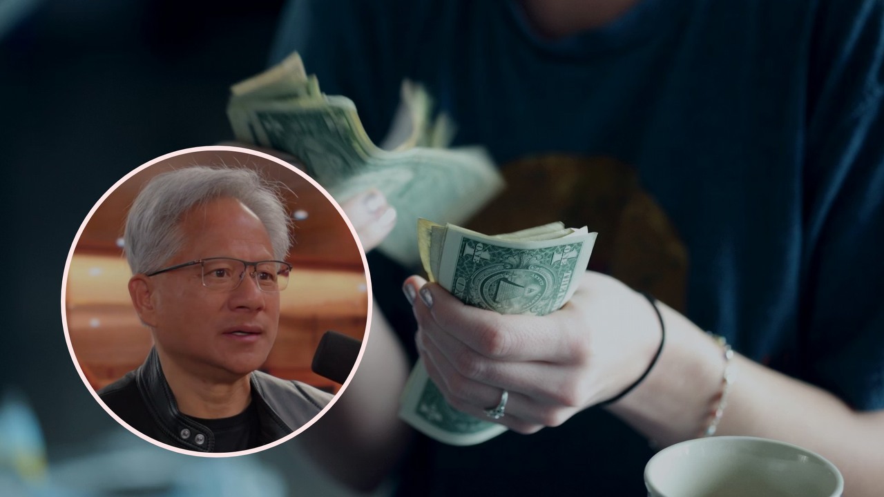 „Mamy tu najwyższe podatki na świecie, ale pogoda jest świetna”. Jensen Huang nie boi się podatku dla miliarderów i namawia do pozostania w Kalifornii, źródło grafiki: Alexander Grey; Unsplash.com; 2018 / YouTube: Dwarkesh Patel; 2026.